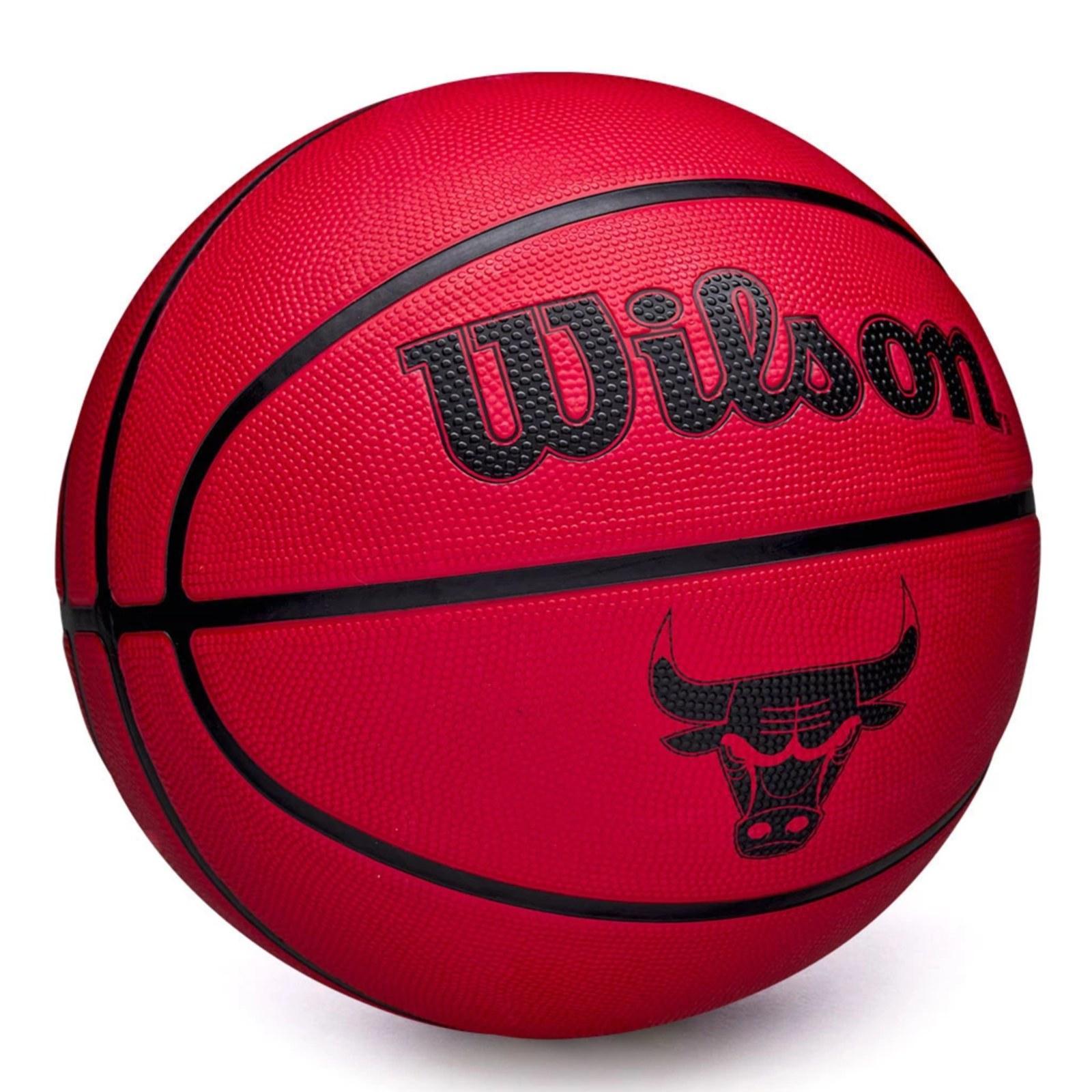 Miniatura Bola De Basquete Wilson Nba Team Tribute Solid Chicago Bulls
