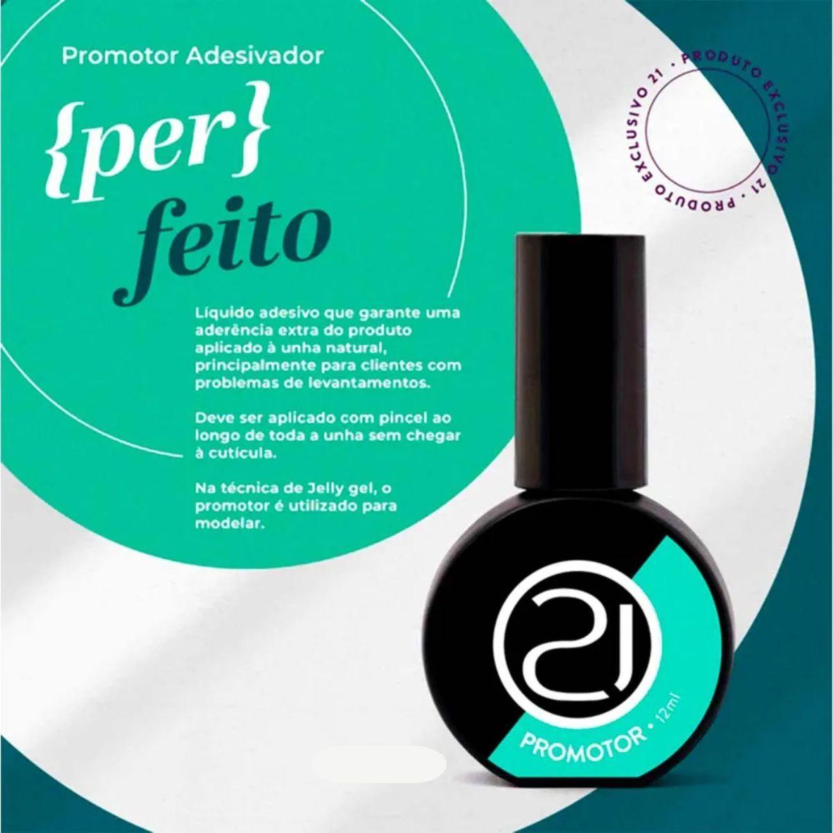 Miniatura Adesivador Promotor Nails21 12Ml