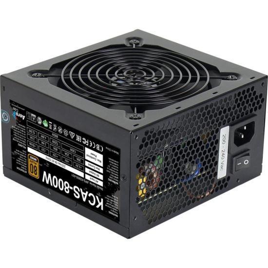 Miniatura Fonte Gamer Atx Kcas 800W 80 Plus Bronze Apfc Aerocool