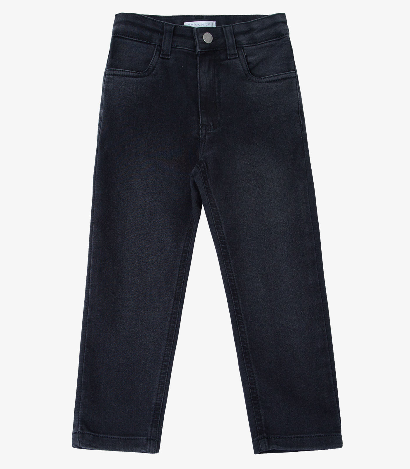 Miniatura Calça Jeans Infantil Masculina Trick Nick Preto 4