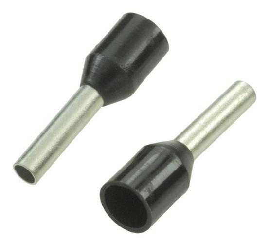 Miniatura Terminal Tubular Ilhós Conector 1,5Mm Pré Isolado - 100 Pçs