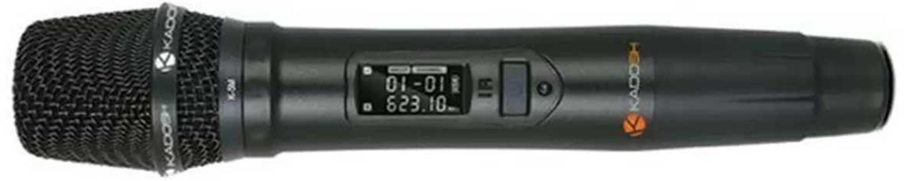 Miniatura Microfone Sem Fio Kadosh K502M + Cachimbos E Espumas