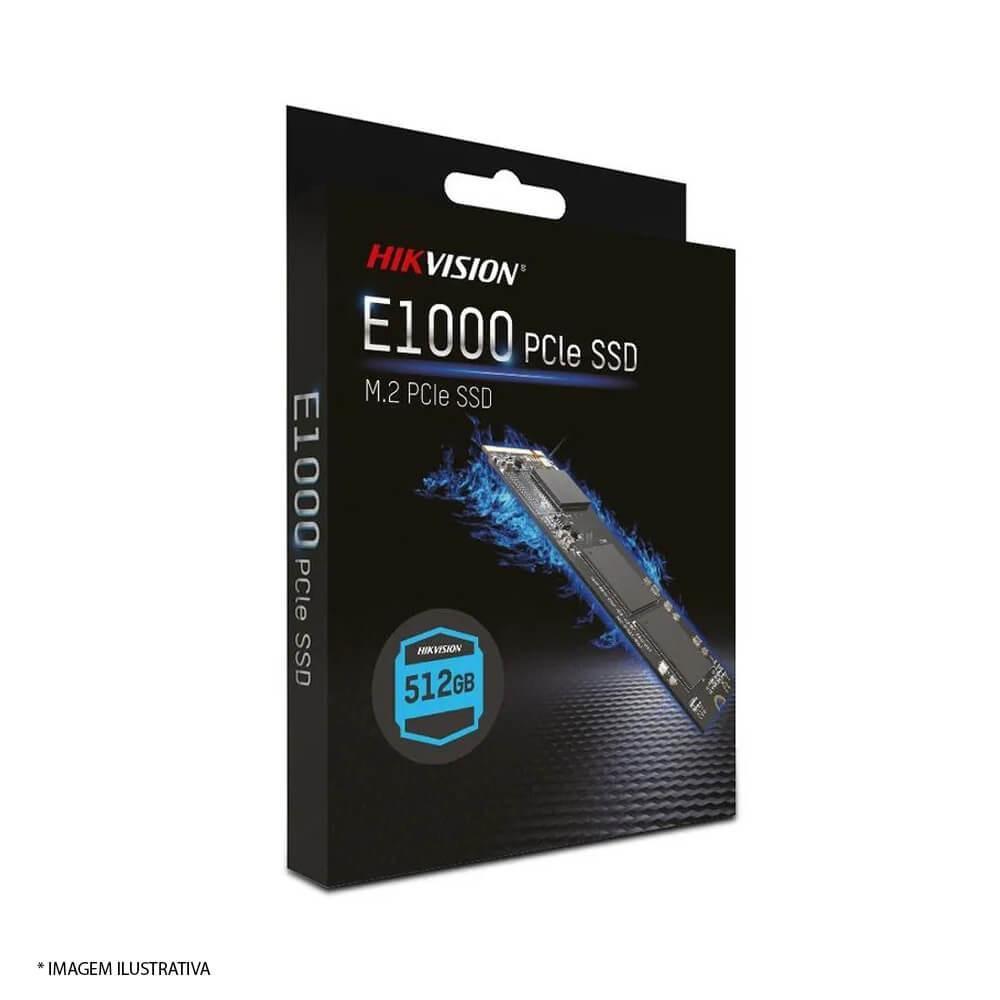 Miniatura SSD Hikvision E1000 512GB PCIe NVMe