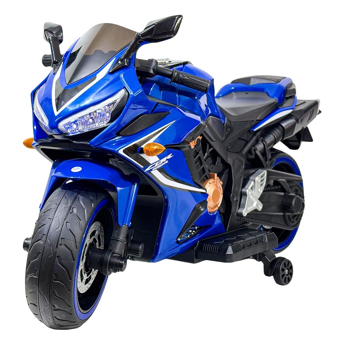 Moto Elétrica Infantil Br 650 12V Azul