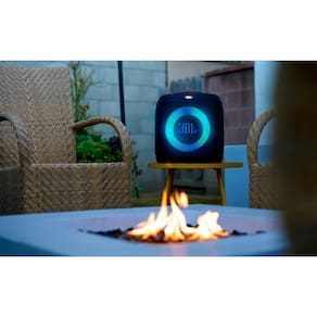 Caixa de Som JBL Encore Essential 2 100W Bluetooth Luzes RGB Bateria 15h Preto