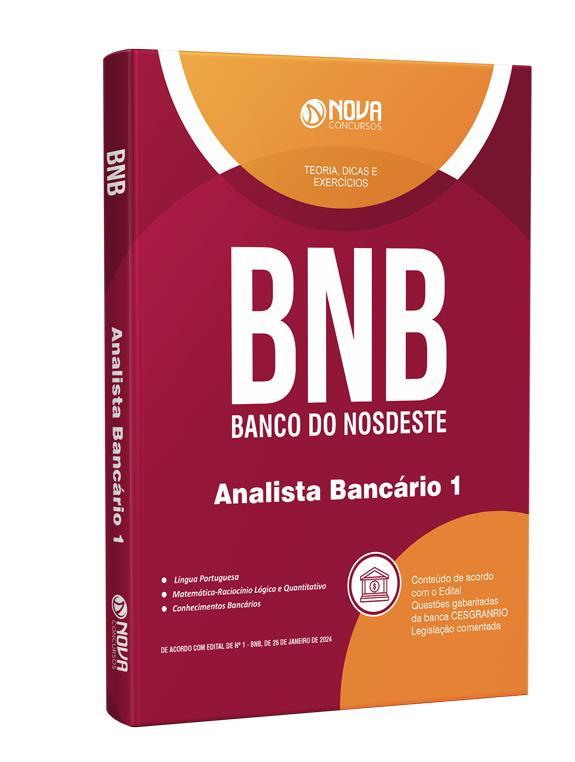 Miniatura Apostila Bnb - Banco Do Nordeste 2024 - Analista Bancário 1