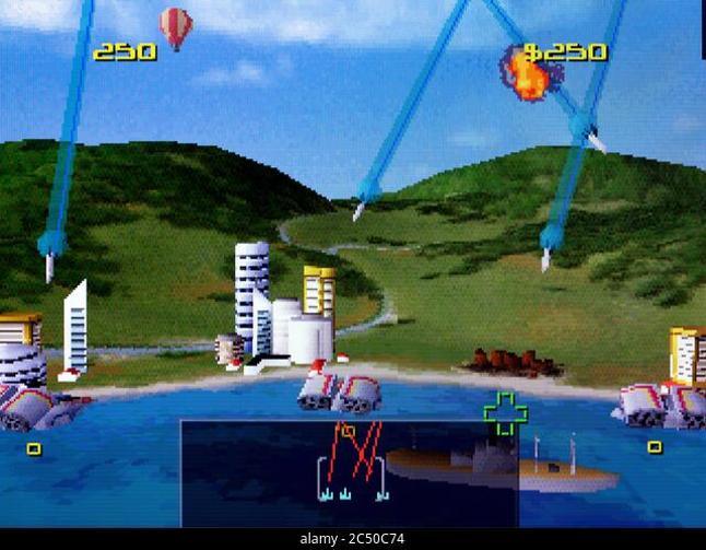 Miniatura Jogo Missile Command Ps1 Original Novo