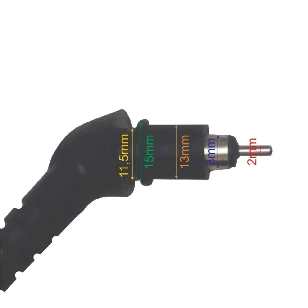 Miniatura Kit 5 Cabo Giratório Prancha De Cabelo Profissional Titanium