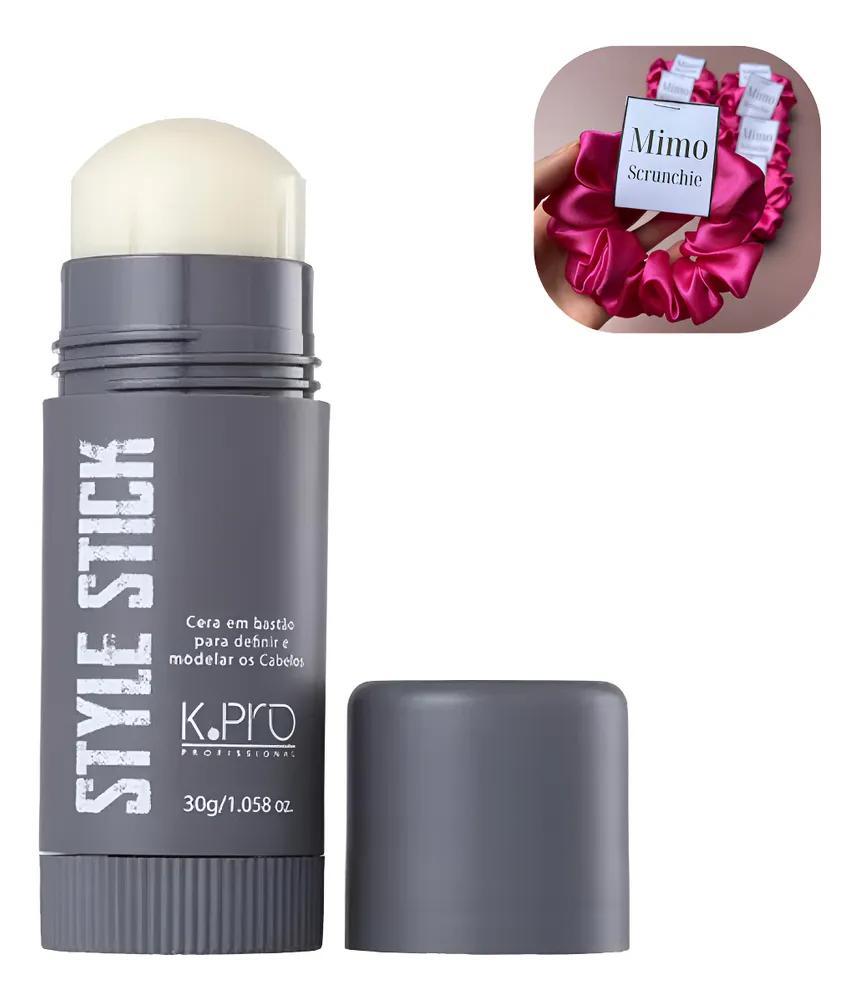 Miniatura Kpro Style Wax Stick Pomada Cera Modeladora Cabelo Antifrizz