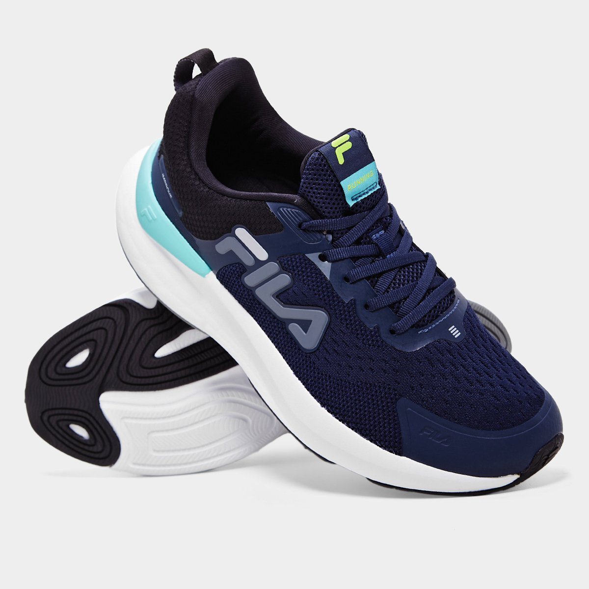 Miniatura Tênis Fila Improve Masculino Marinho+Azul - 39