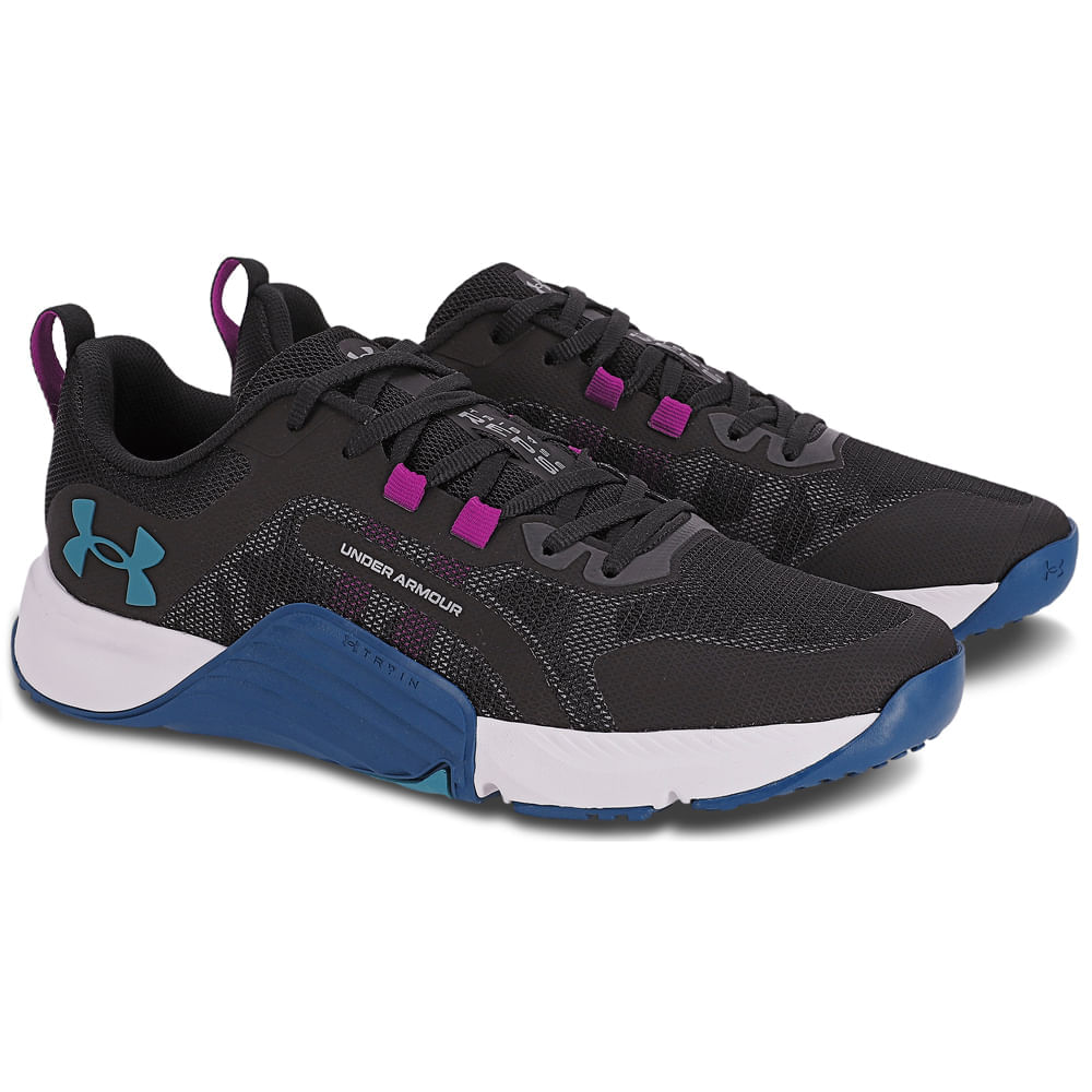 Miniatura Tênis de Treino Masculino Under Armour Tribase Reps Preto - 34