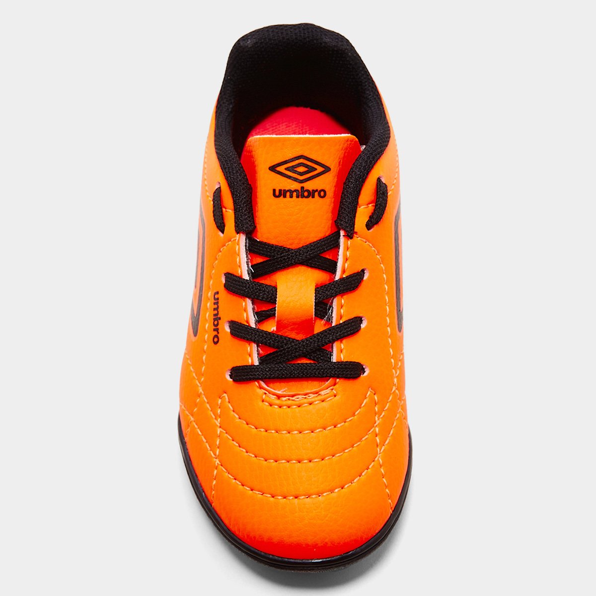 Miniatura Chuteira Infantil Society Umbro Class Footballer Laranja+Preto - 28