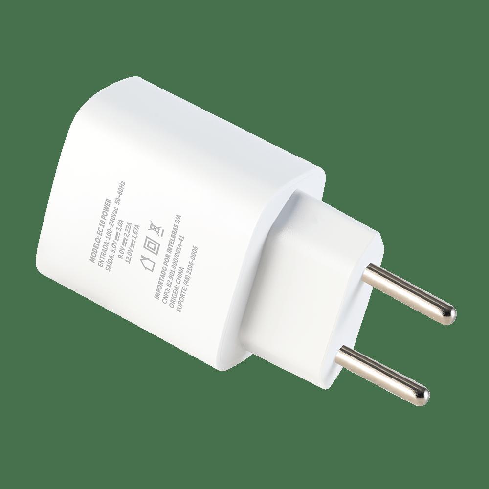 Carregador Usb Branco 20W Ec 10 Power Intelbras
