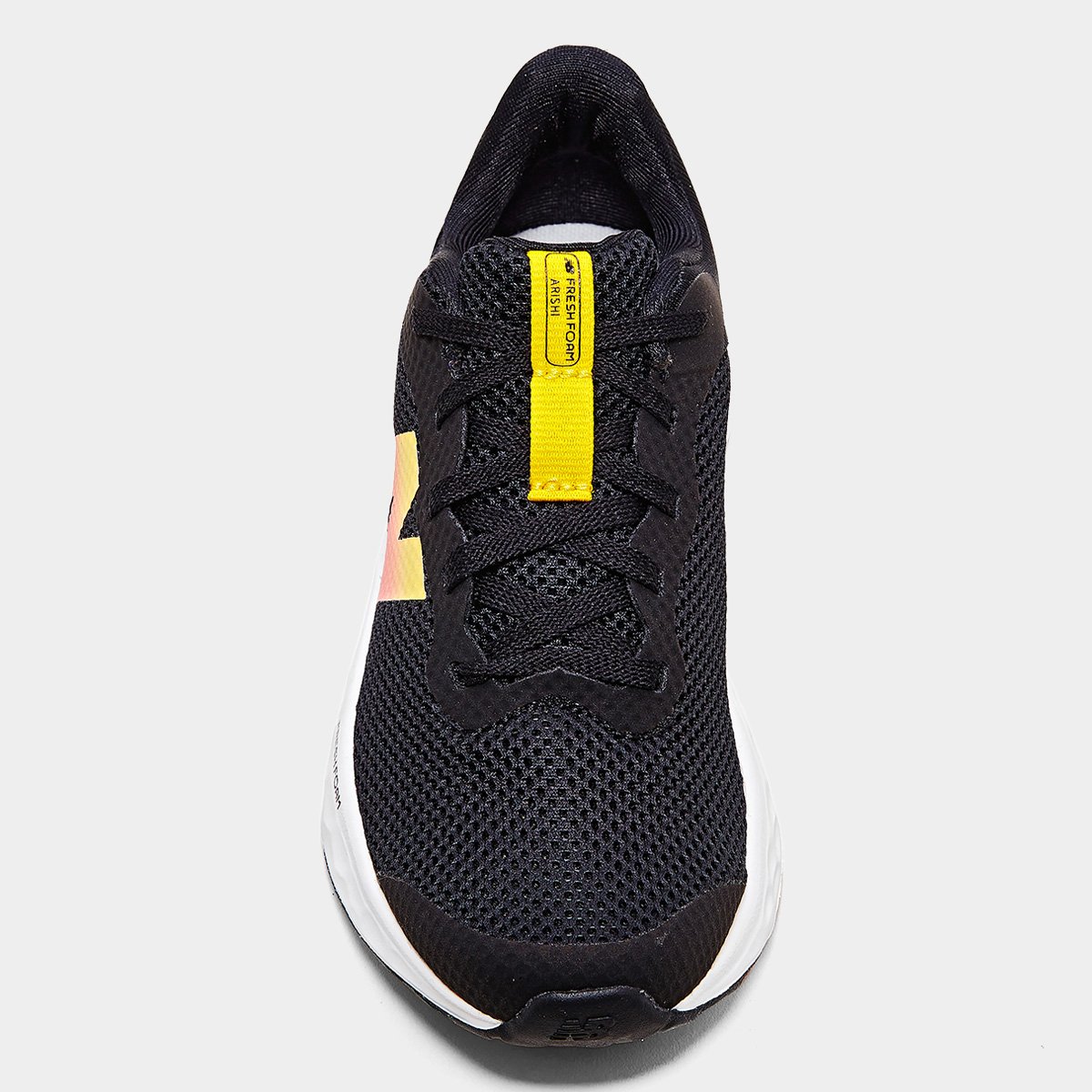 Miniatura Tênis Infantil New Balance Fresh Foam Arishi V4 Preto+Laranja - 28
