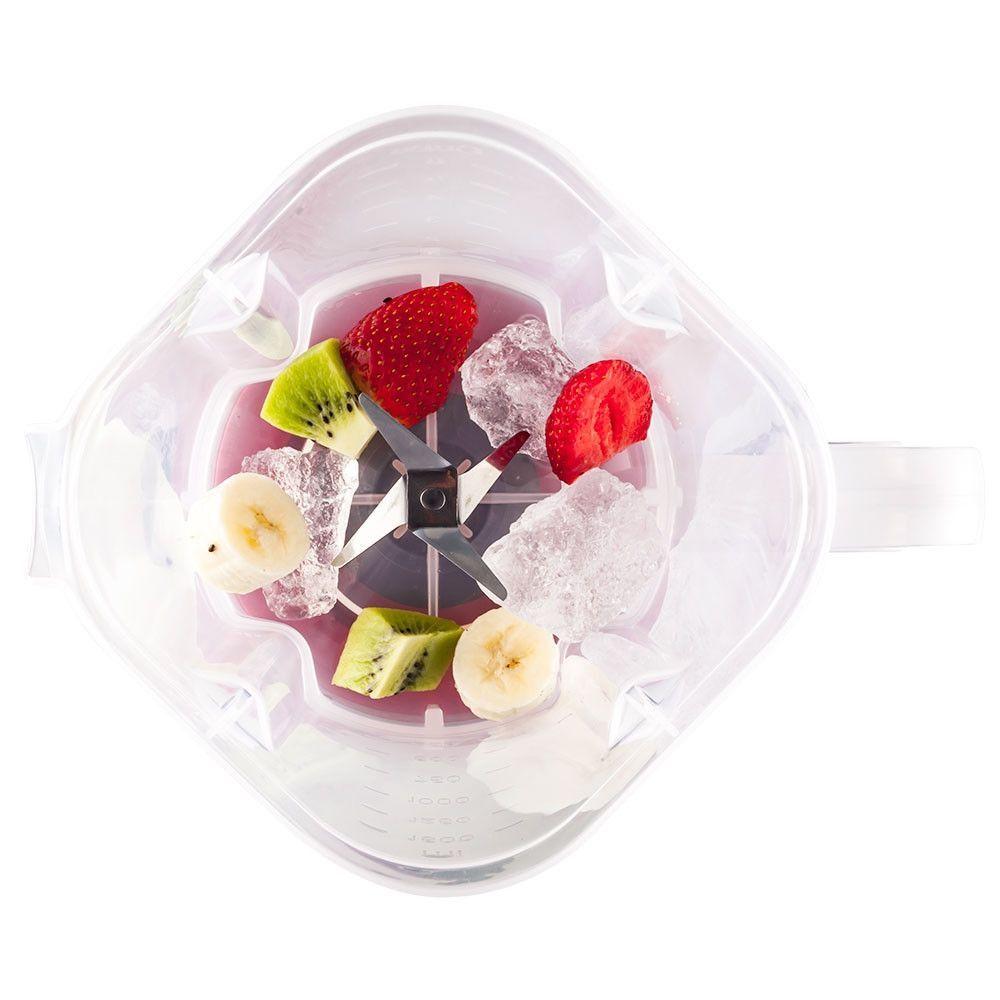 Miniatura Liquidificador Turbo 2,1l 2 Velocidades 550w 127v Vermelho Multi Home - Lq553 Vermelho 127v