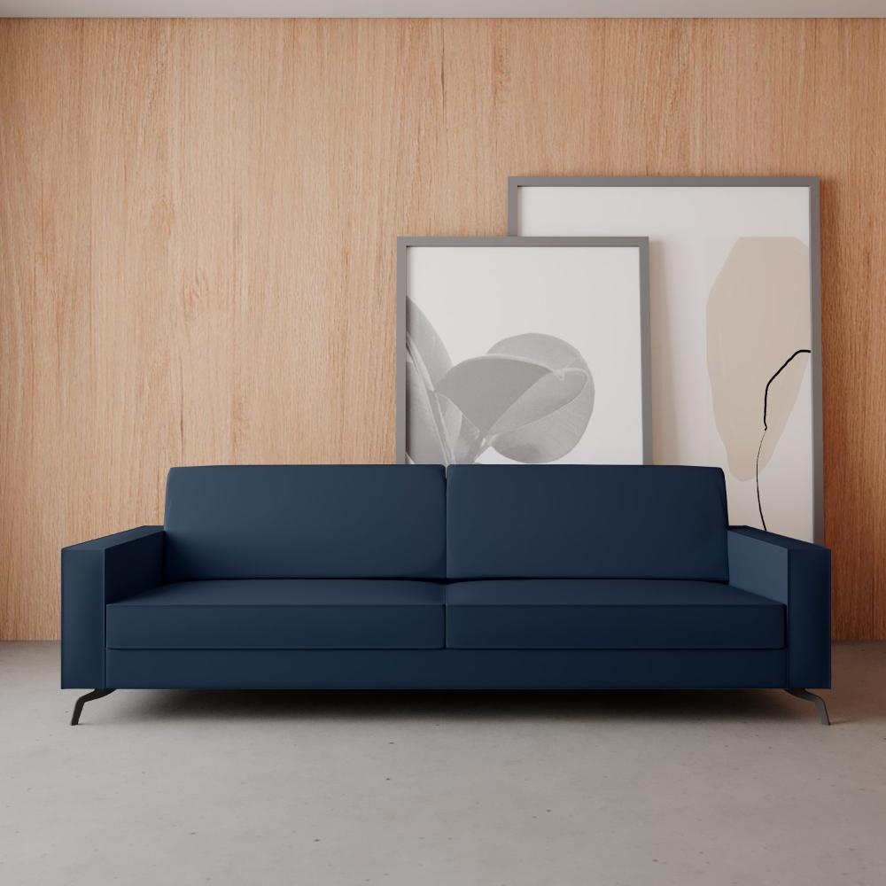 Miniatura Sofá 4 Lugares Fly Neo Azul Jeans