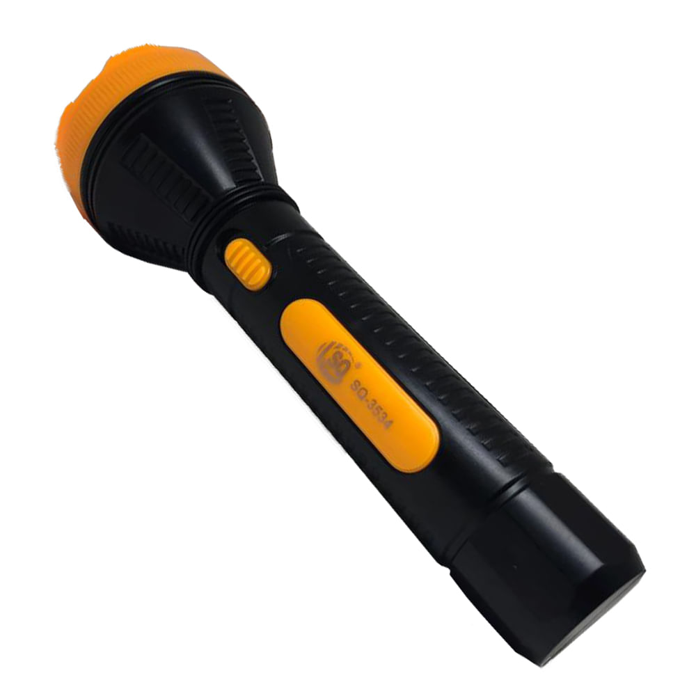 Miniatura Lanterna De Led Super Potente Recarregável 25Cm 5W Sq-3534