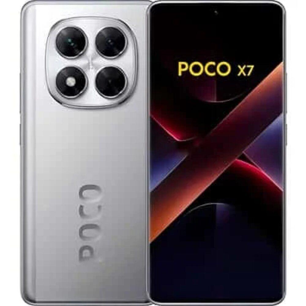 Miniatura Smartphone Pocophone X7 Dual Sim 512 GB Cinza 12 GB Prata
