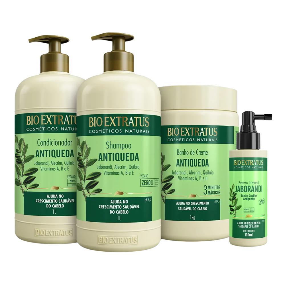 Miniatura Kit Bio Extratus Jaborandi Sh. Cond. Banho De Creme E Tonico