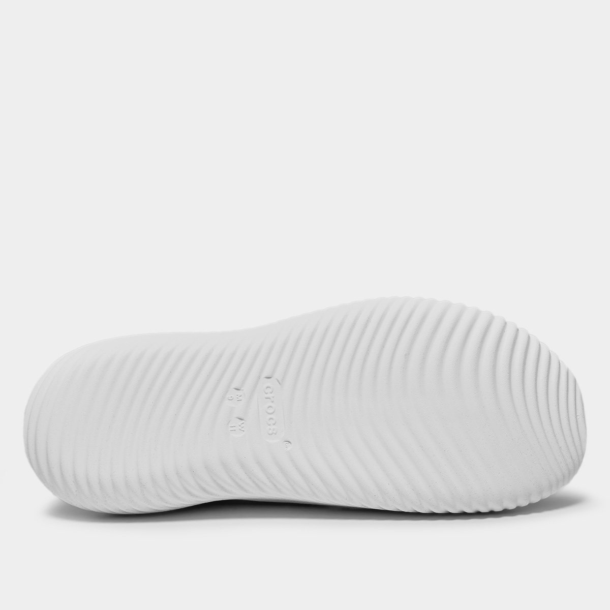 Miniatura Sandália Crocs Mellow Ease Preto+Branco - 35