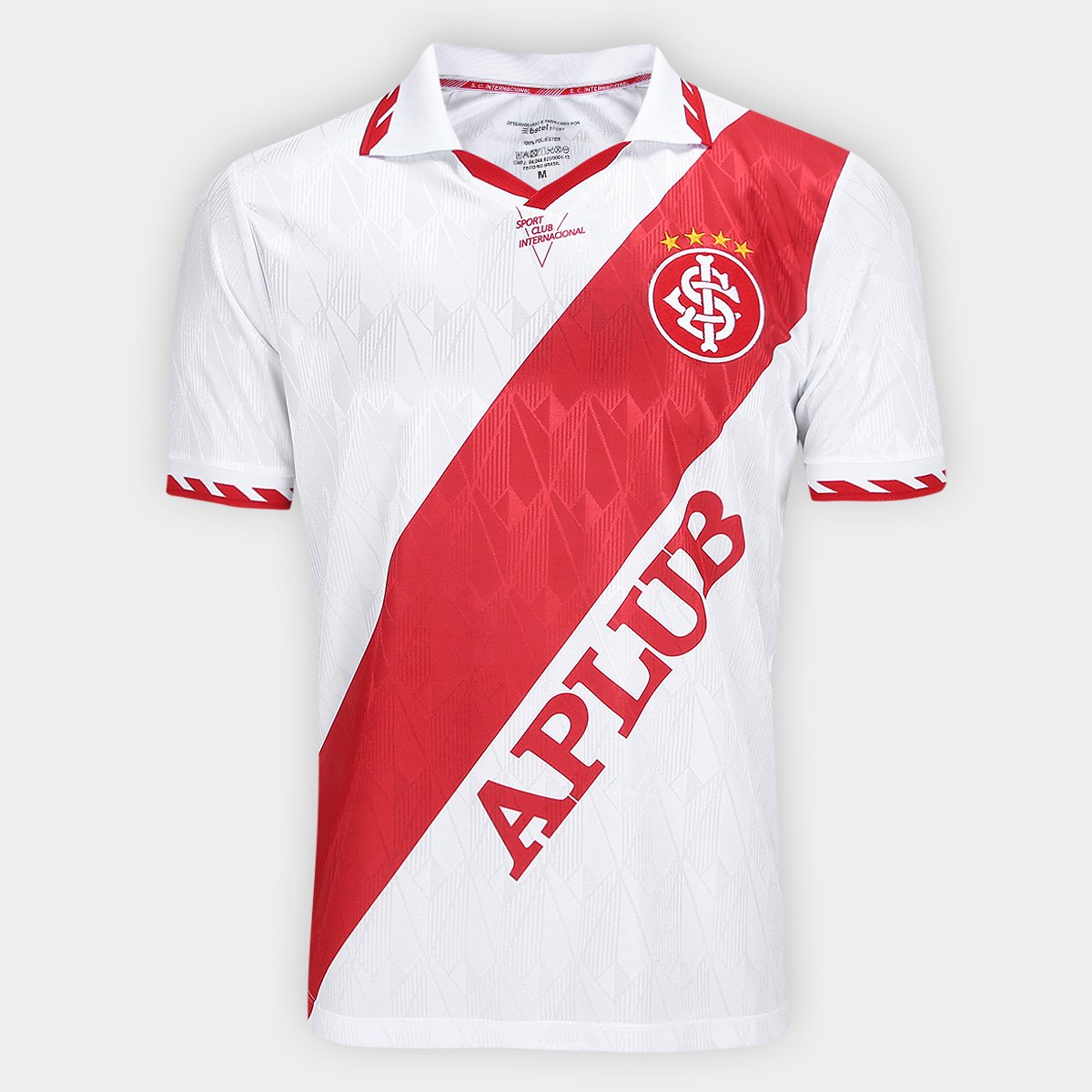 Miniatura Camisa Internacional Retrô 1996 Masculina Branco - G