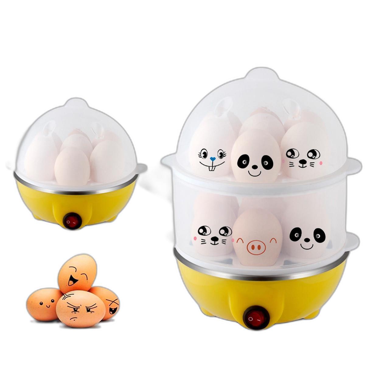 Miniatura Cozedor Elétrico Para Ovos E Legumes Vapor Saudável