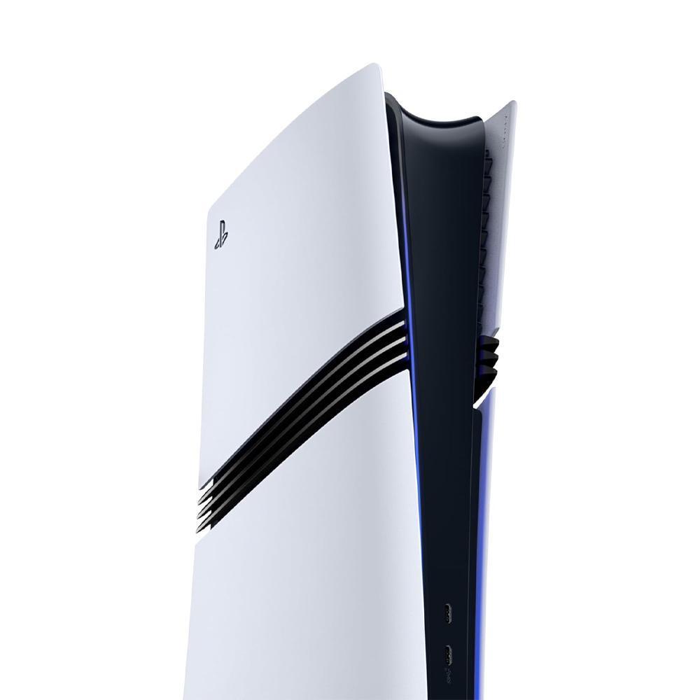 Miniatura Console Playstation 5 Pro Sony Ssd 2Tb Com Controle Branco