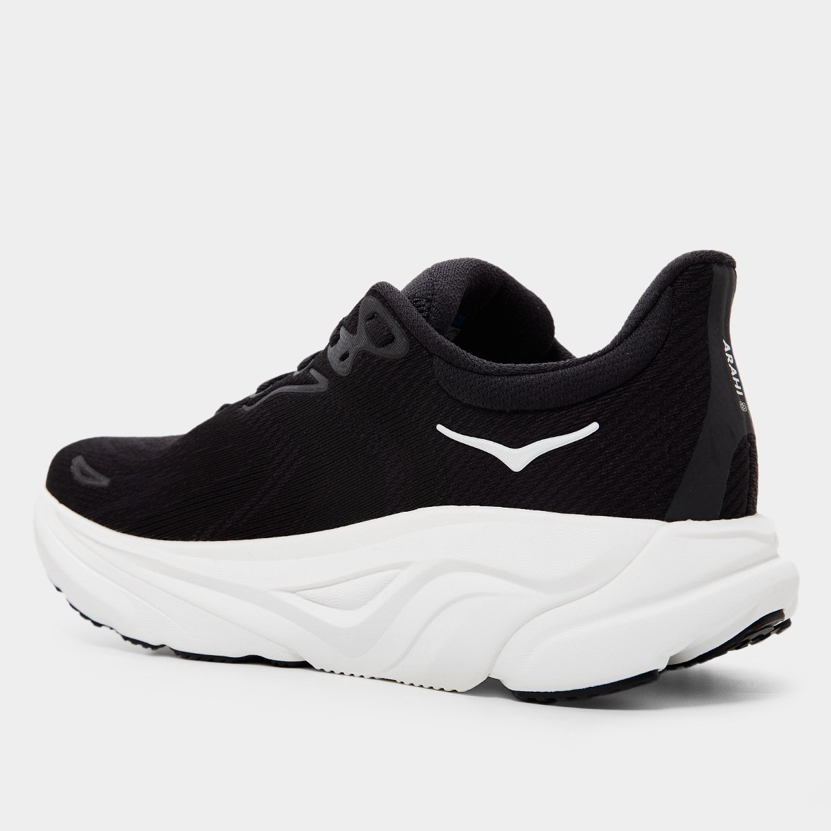 Miniatura Tênis Hoka Bondi 9 Feminino Preto+Branco - 35