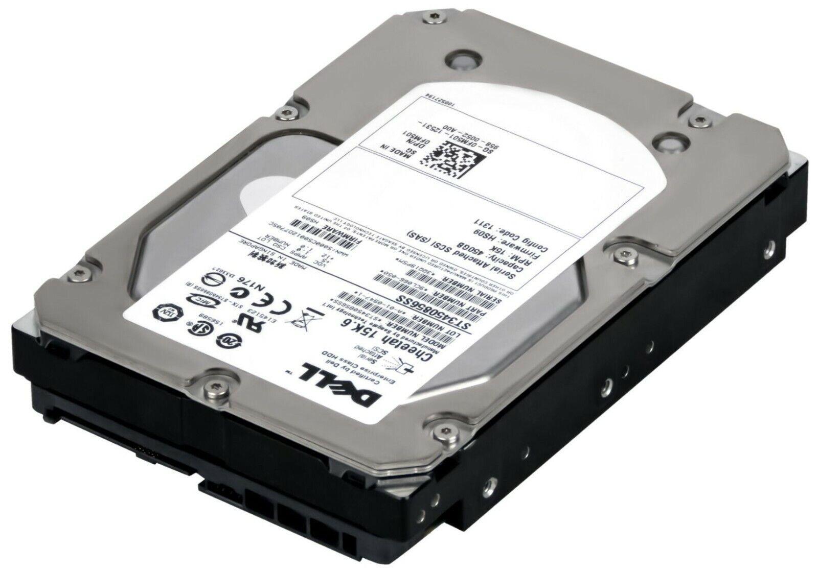 Miniatura Hd Sas Dell 450GB Cheetah 15K.6 0FM501 FM501 ST3450856SS