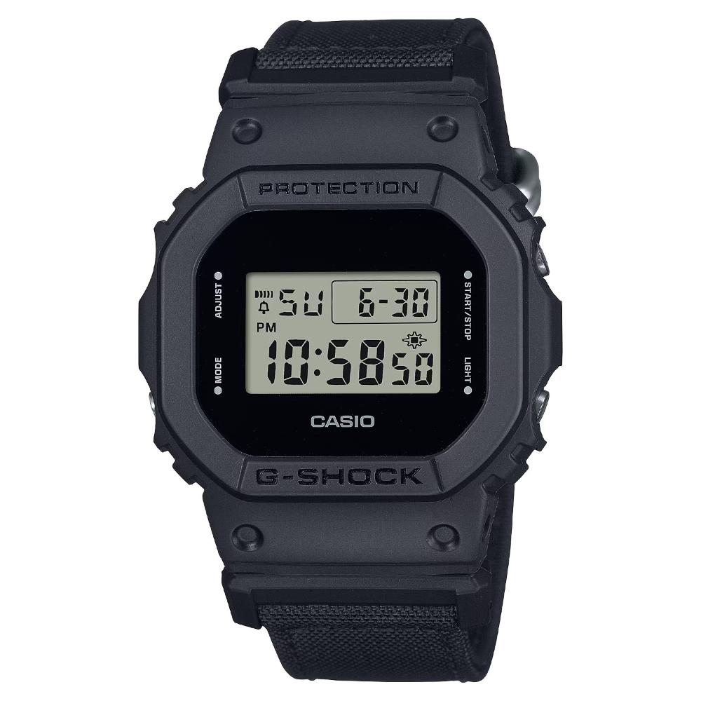 Miniatura Relógio Casio G-Shock DW-5600BCE-1DR Pulseira em Cordura