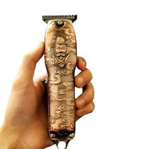 Kit Barbeiro 3 Em 1 Máquinas Kemei +Pg Acabamento Shaver