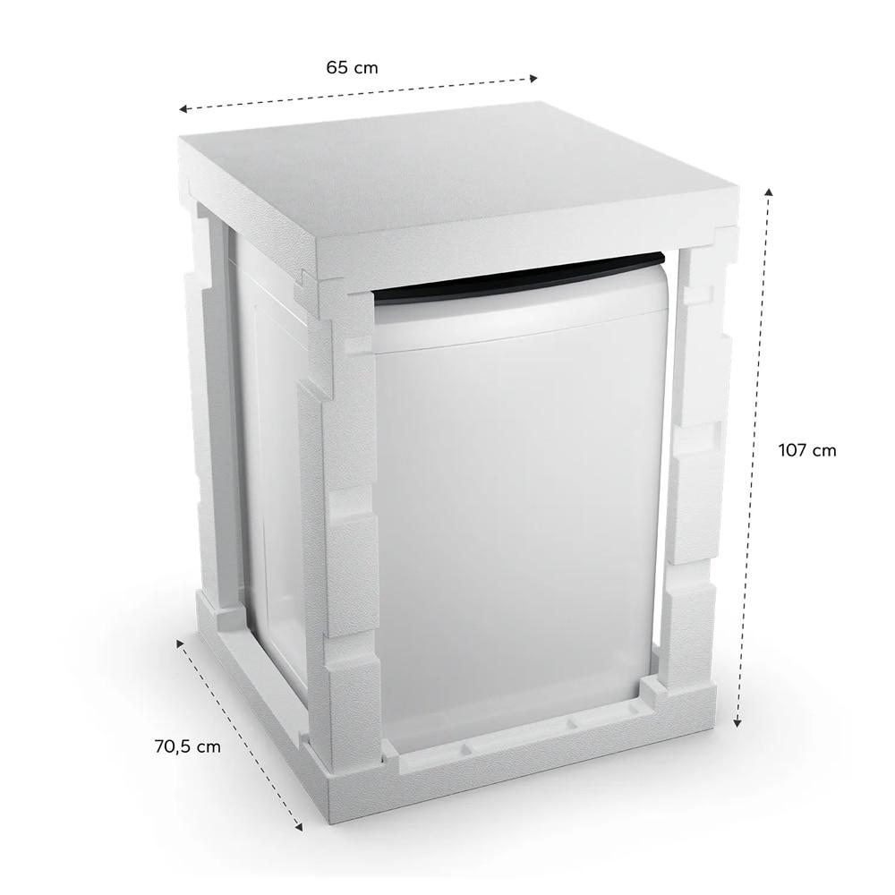 Máquina de Lavar Roupas Brastemp BWJ14AB 14 Kg, Branca - 220V 220 Volts