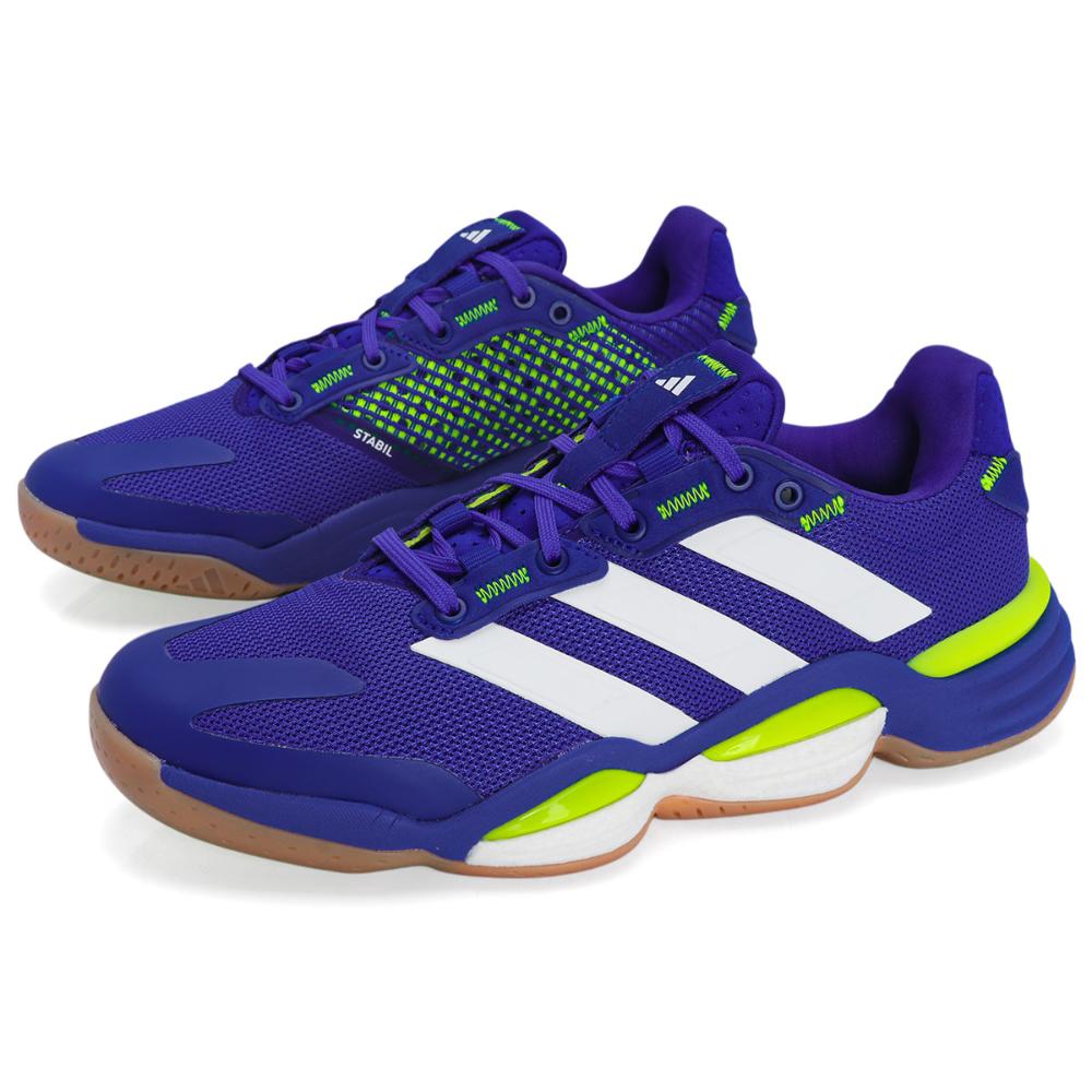 Miniatura Tênis Adidas Stabil 16 Azul e Branco 37