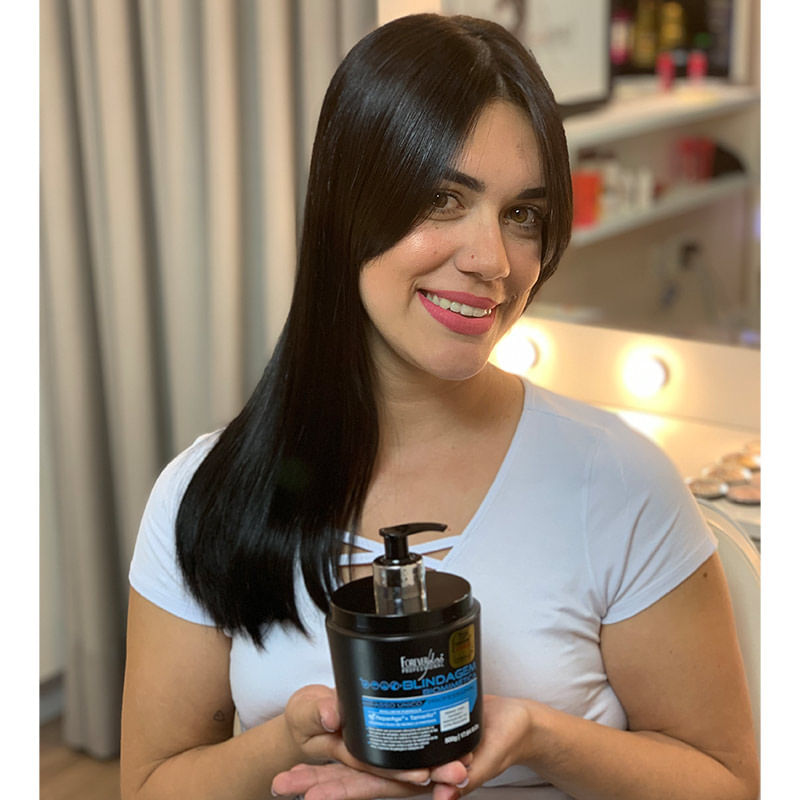 Miniatura Kit Shampoo, Condicionador e Máscara Blindagem Capilar Forever Liss UNISEX - 3 - 1000ml