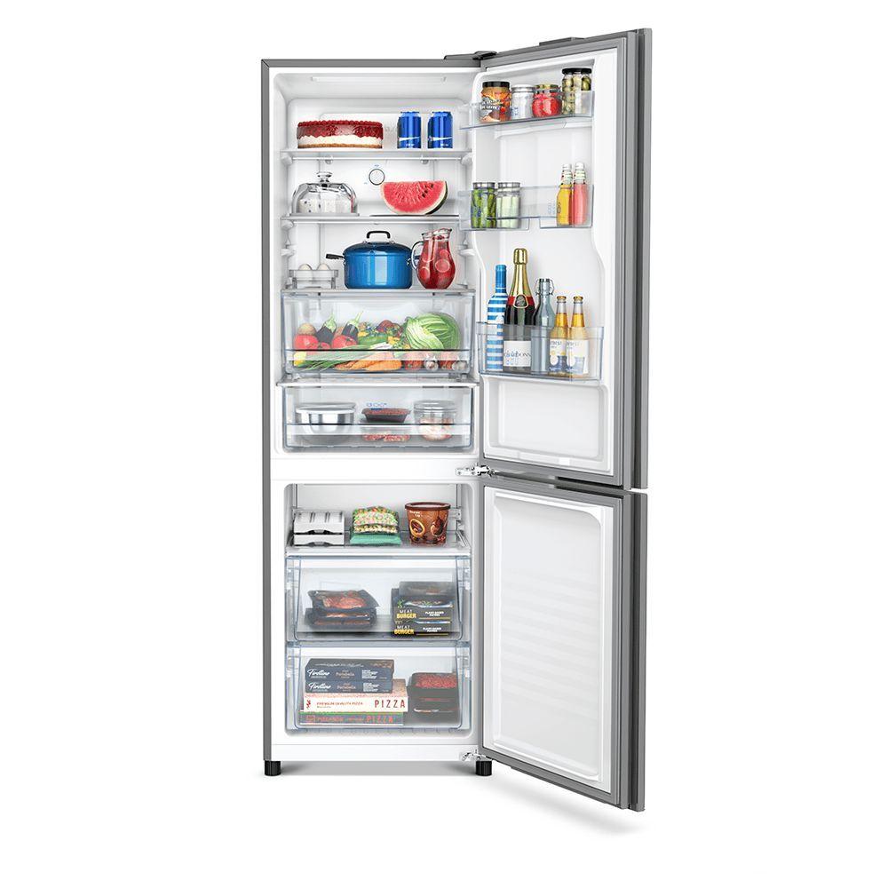 Miniatura Geladeira Panasonic Frost Free 397L A+++ Titânio - NR-BB41PV1T 220V