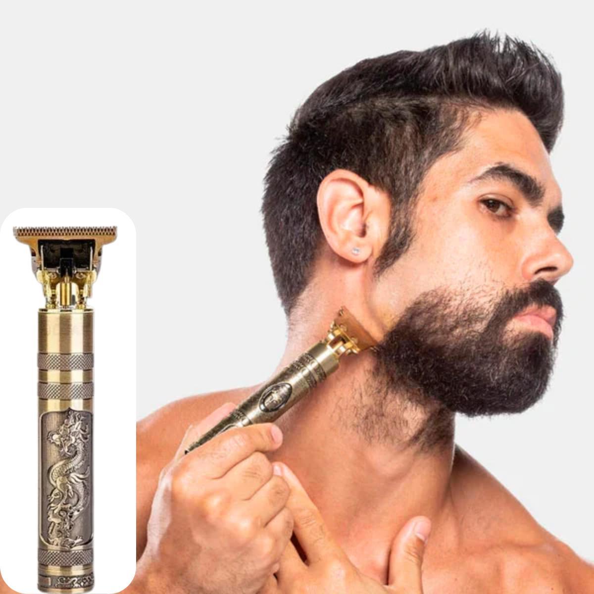 Miniatura Máquina De Cortar Cabelo Lâmina De Precisão Cor Preta
