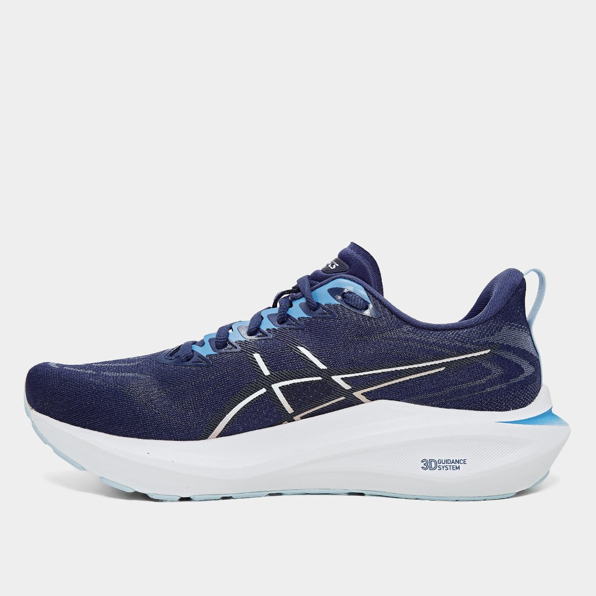 Miniatura Tênis Asics Gt-2000 13 Feminino Azul+Cinza - 34