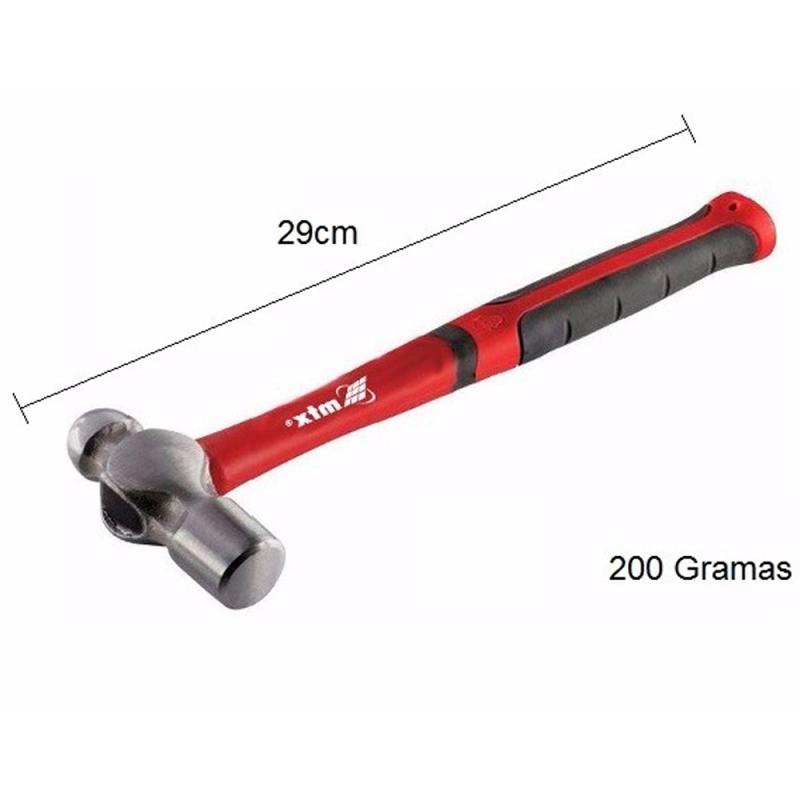 Miniatura Martelo Bola 200 GR com Cabo de Fibra MTX