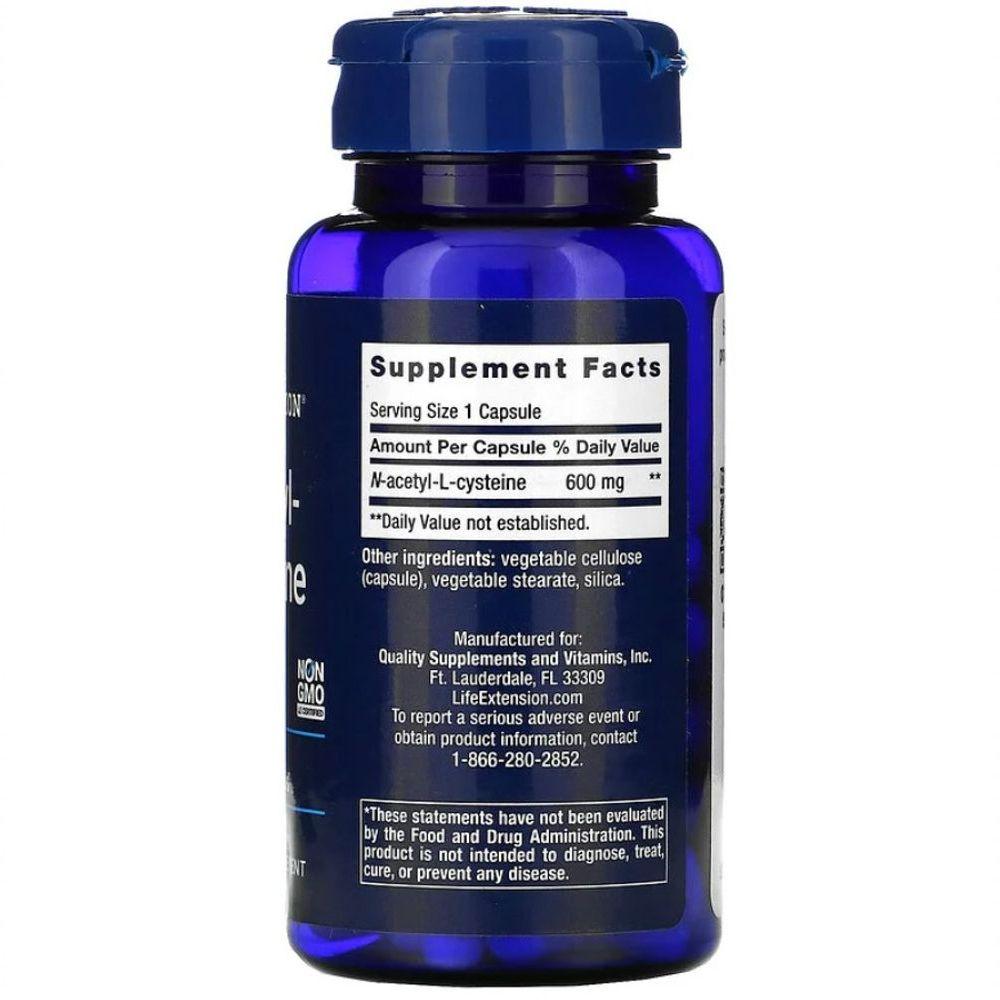 Miniatura Nac N-acetil-l-cisteína (glutationa Celular)600 Mg 60 Cáps