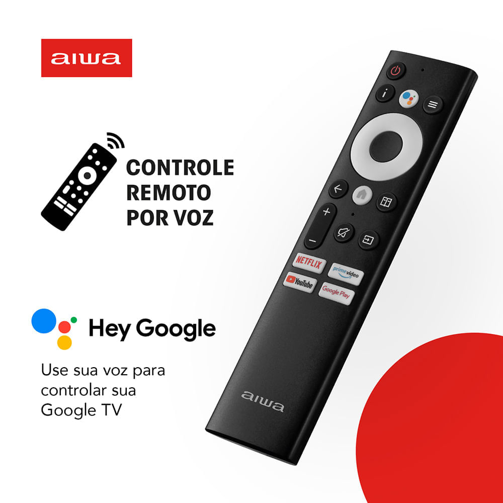 Miniatura Smart TV AIWA 75” GOOGLE TV 4K Comando de voz Dolby Vision&Atmos BIV