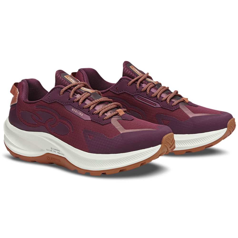 Miniatura Tênis Olympikus Neblina Feminino Roxo - 34
