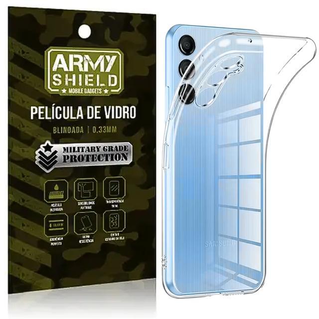 Miniatura Capa Capinha Galaxy S24Fe + Película De Vídro 3D Blindada