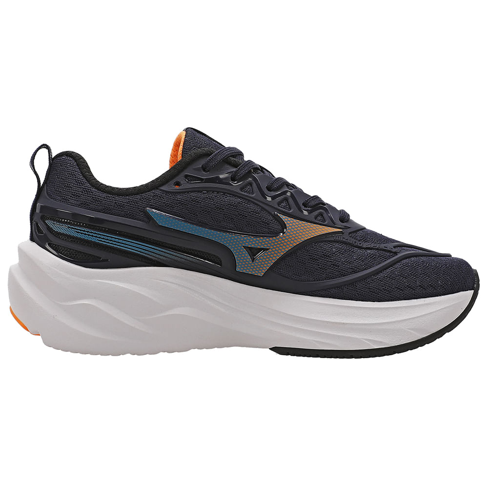 Miniatura Tênis Mizuno Space 5 Junior 28 Azul