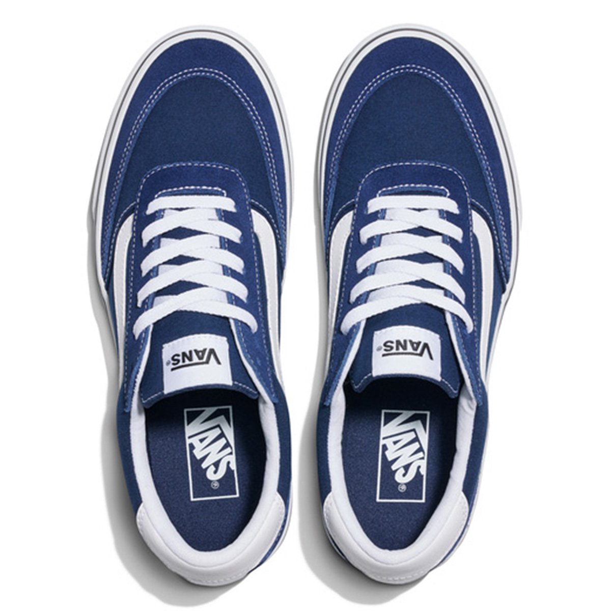 Miniatura Tênis Vans Brooklyn Ls Masculino Azul - 39