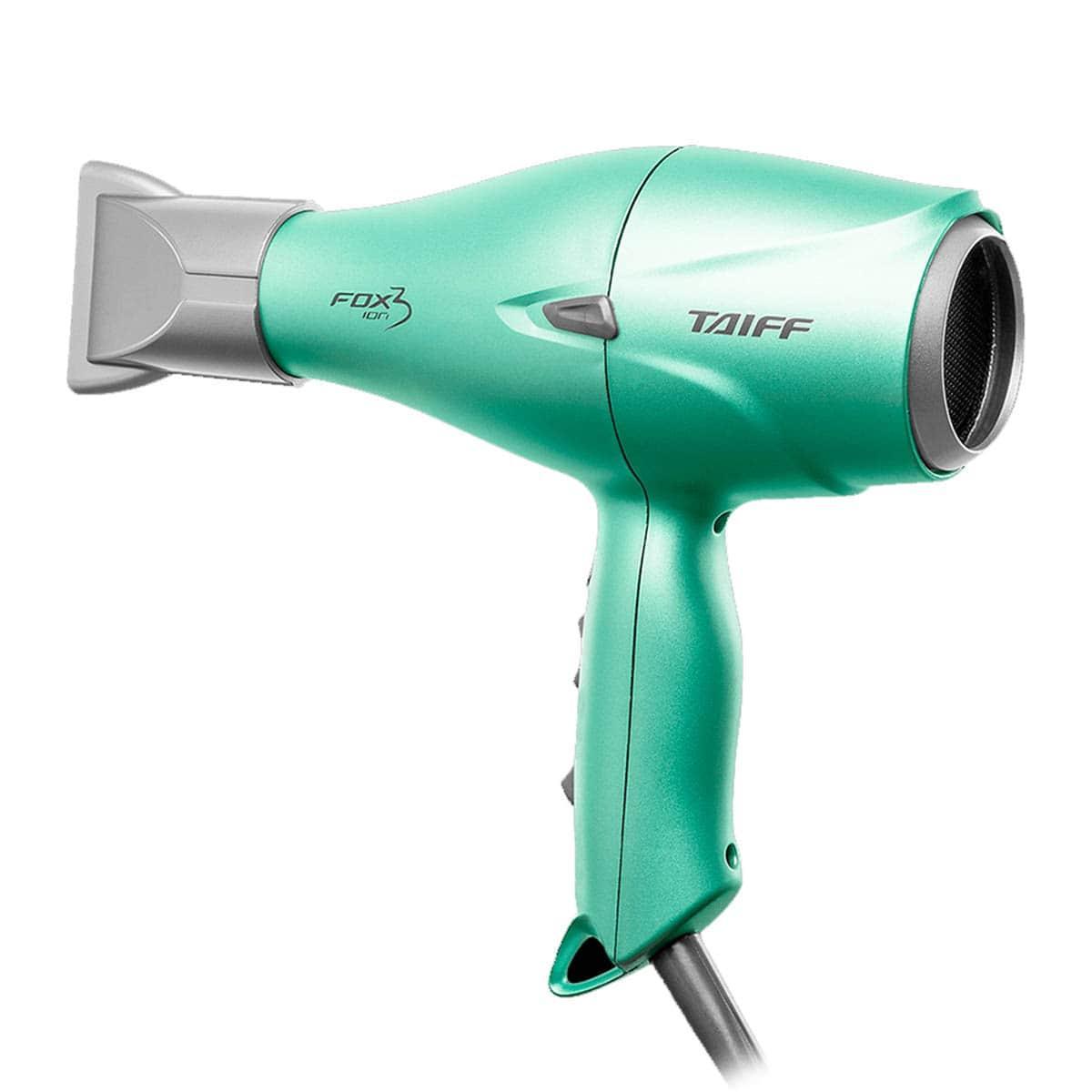 Miniatura Secador Cabelo Taiff Fox Ion 3 Soft Green Profissional 2200W