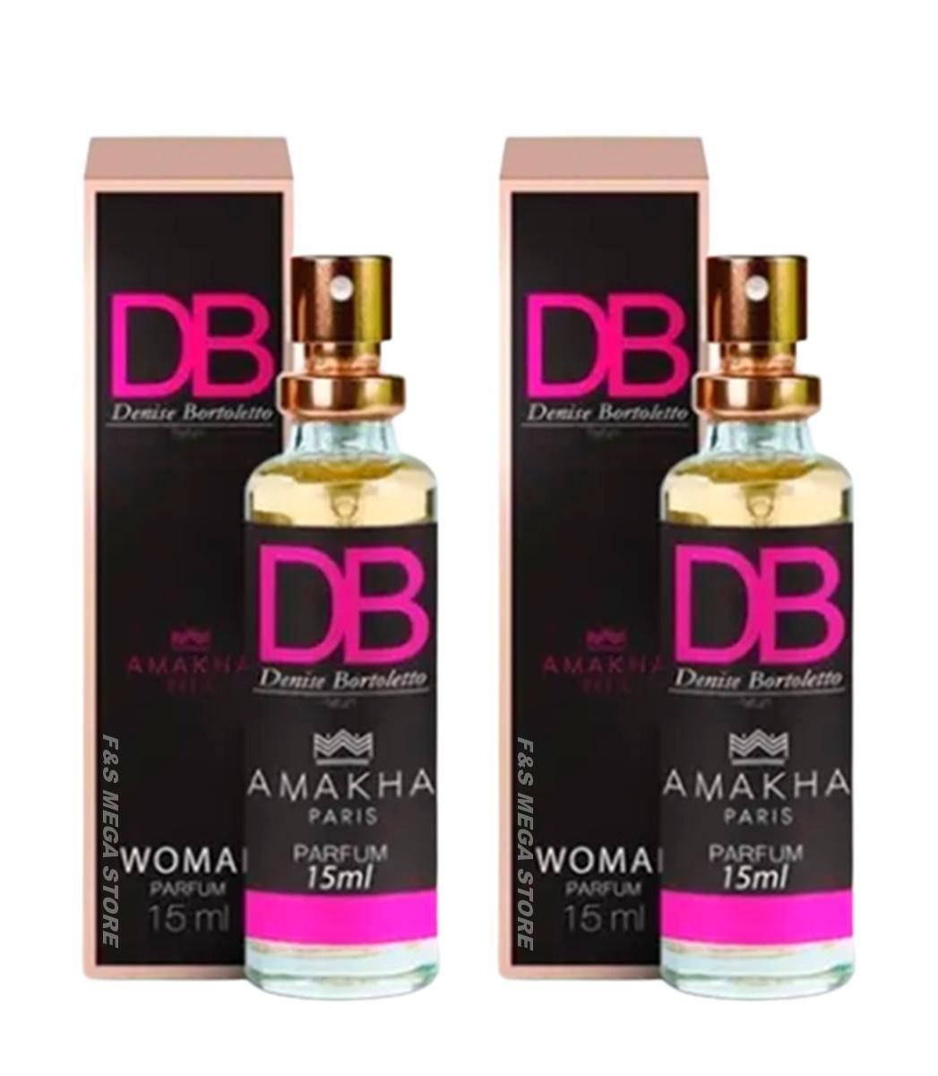 Miniatura Kit 2 Perfume Db Feminino Amakha Paris Bolso Bolsa