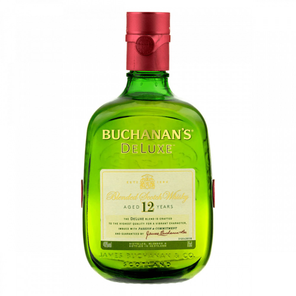 Miniatura Buchanans DeLuxe Blended Scotch Whisky Escocês 12 anos 750ml