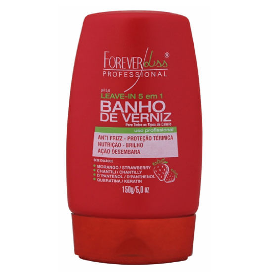 Miniatura Forever Liss Kit Banho De Verniz Morango 250Gr 3 produtos - Todos os tipos
