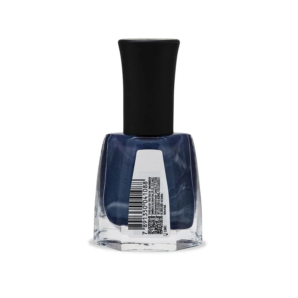 Miniatura Esmalte Risqué Daimond Gel Metálico Sobert De Mirtilo 9,5ml