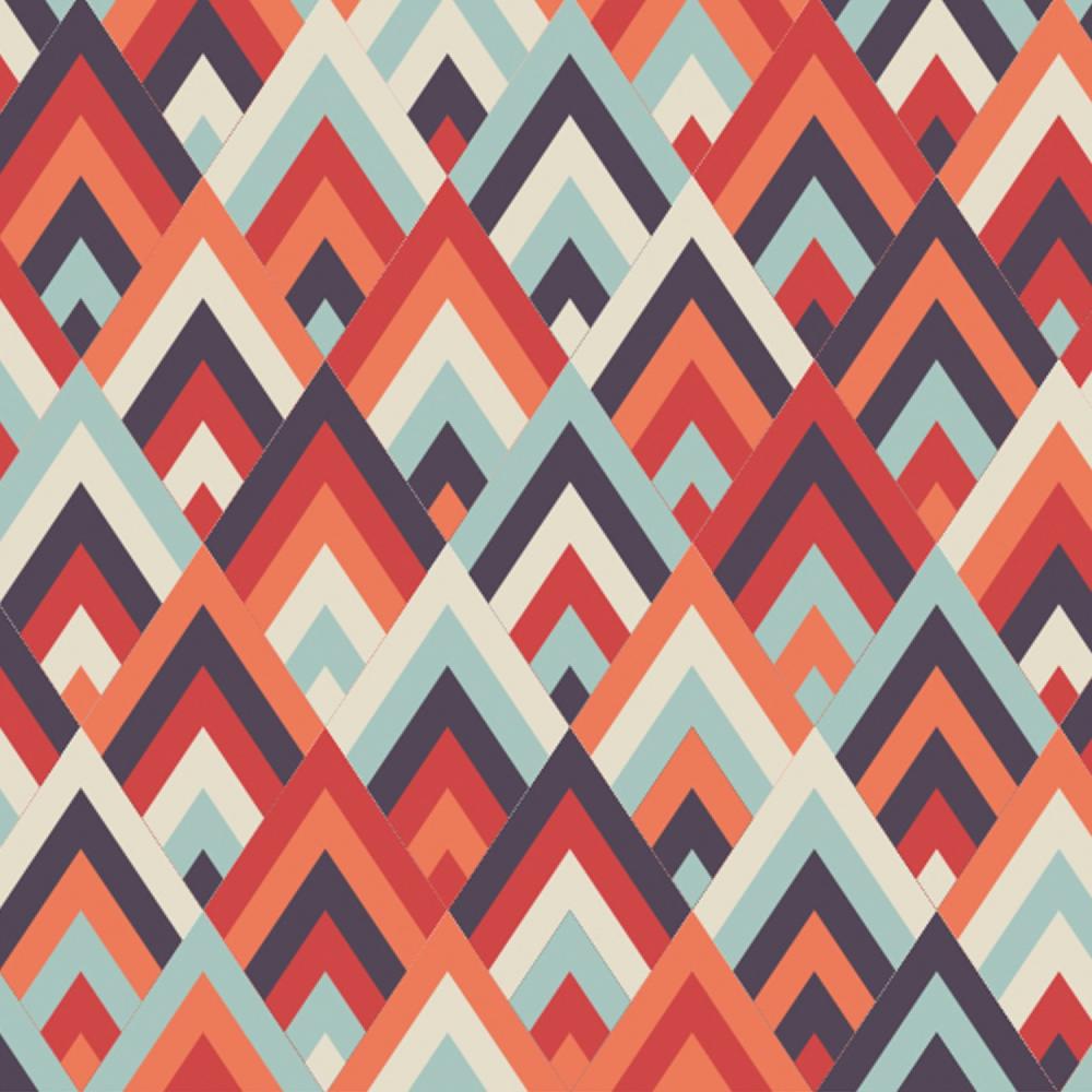 Prateleira 92cm Be Mobiliário Espresso/Estampa Vermelha